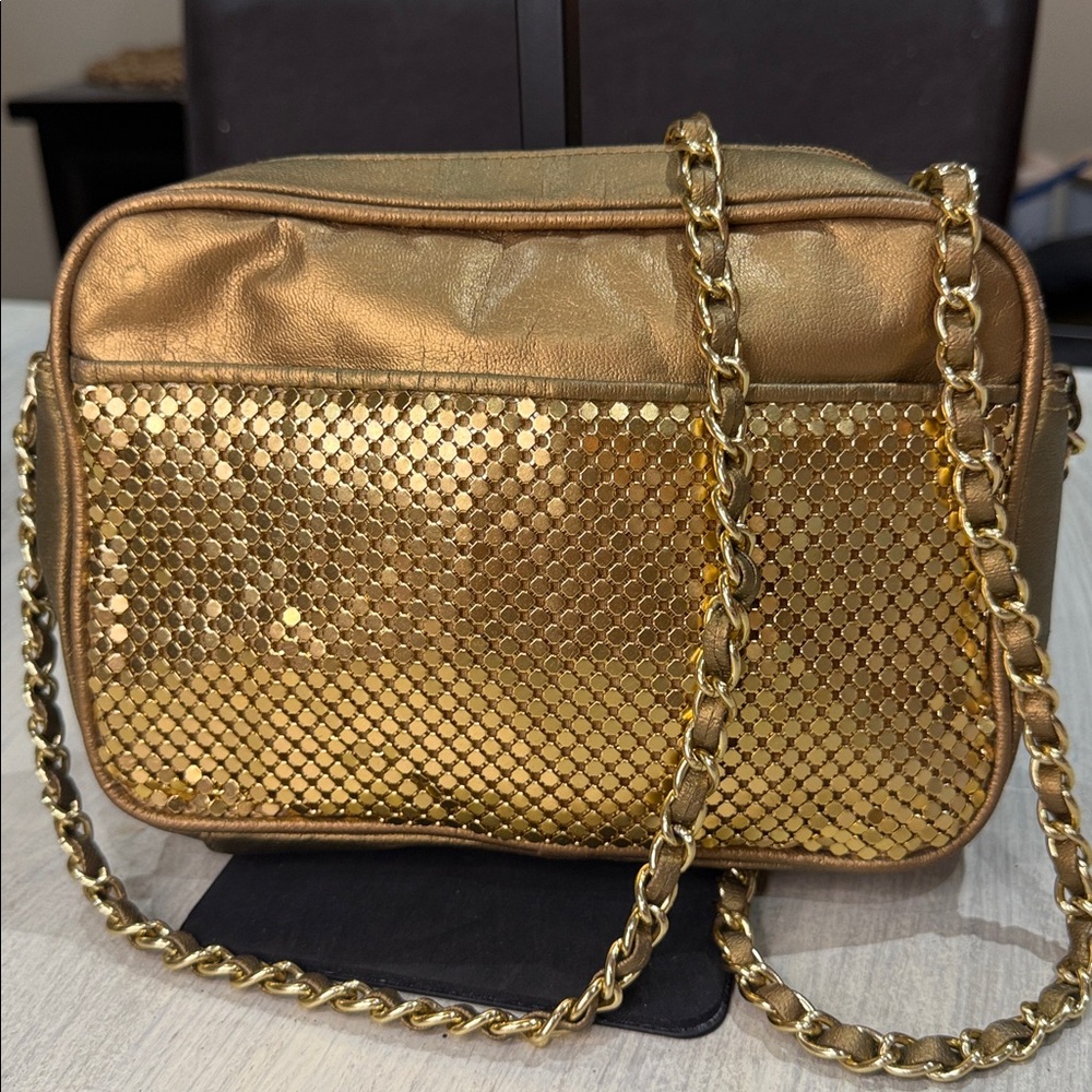 Gold Chain Crossbody Bag